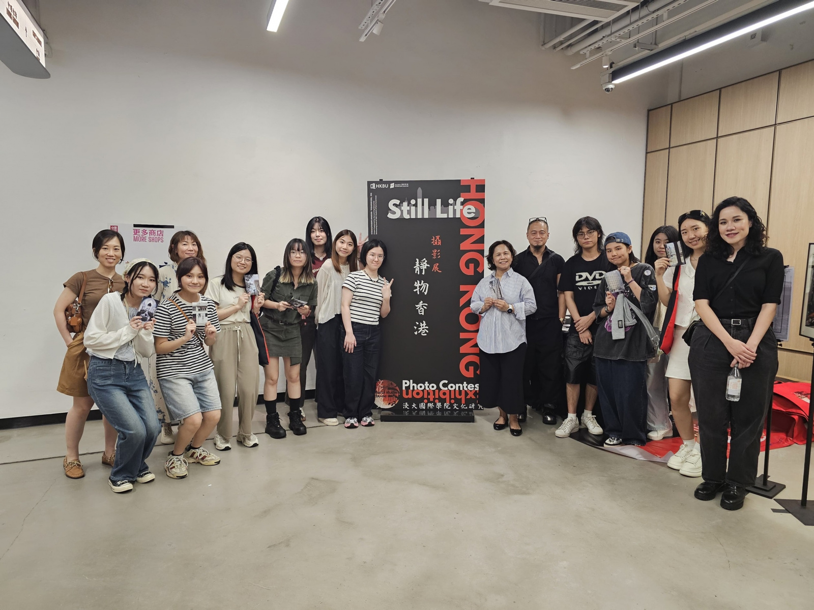 The Associate of Arts in Cultural Studies launched the Hong Kong Still Life photo exhibition at Central Market in June.