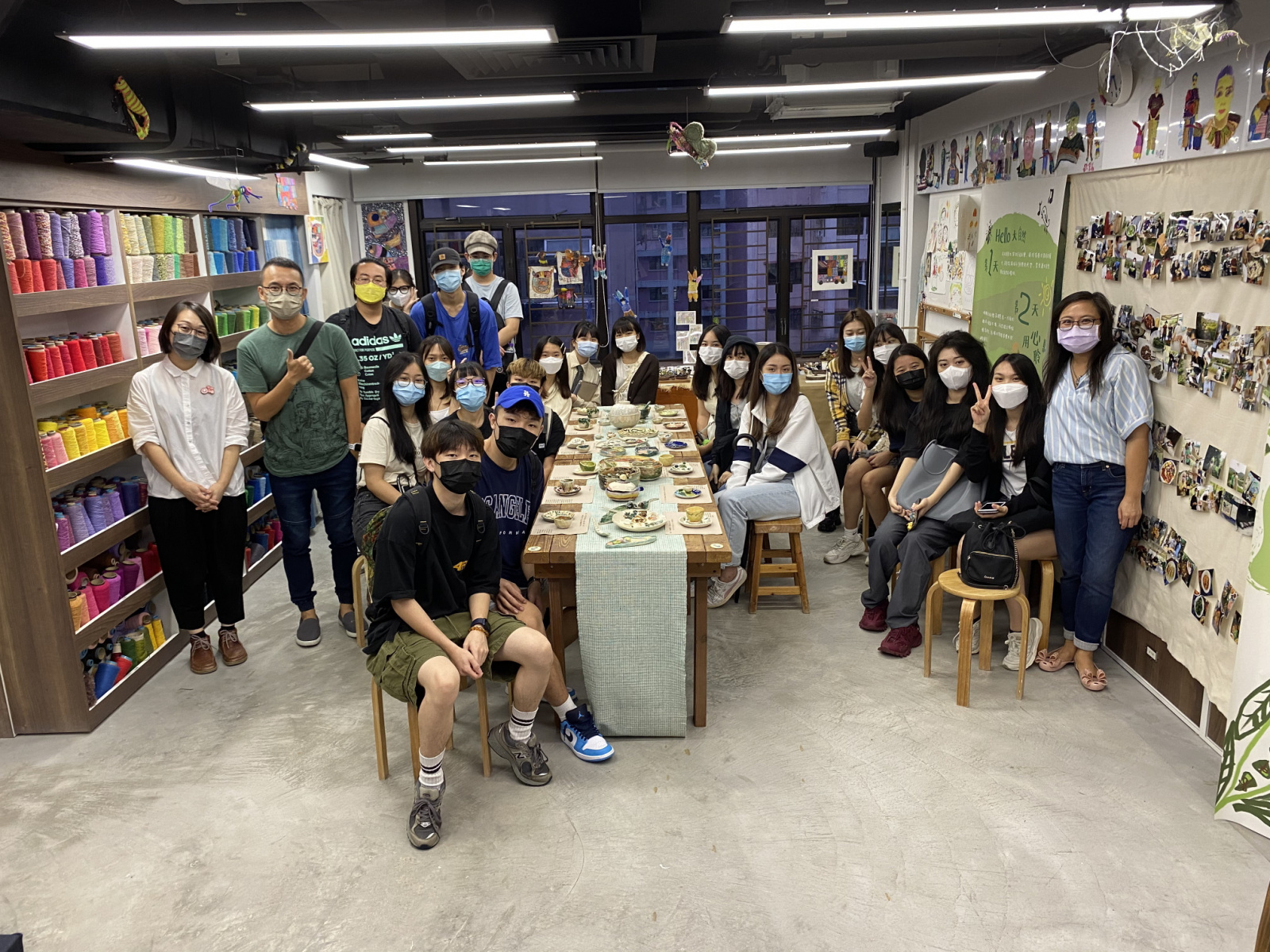 媒體傳播專修與藝想（St. James Creation）合作，為智障及自閉症人士所創作的陶瓷藝術品設計網絡宣傳方案。
