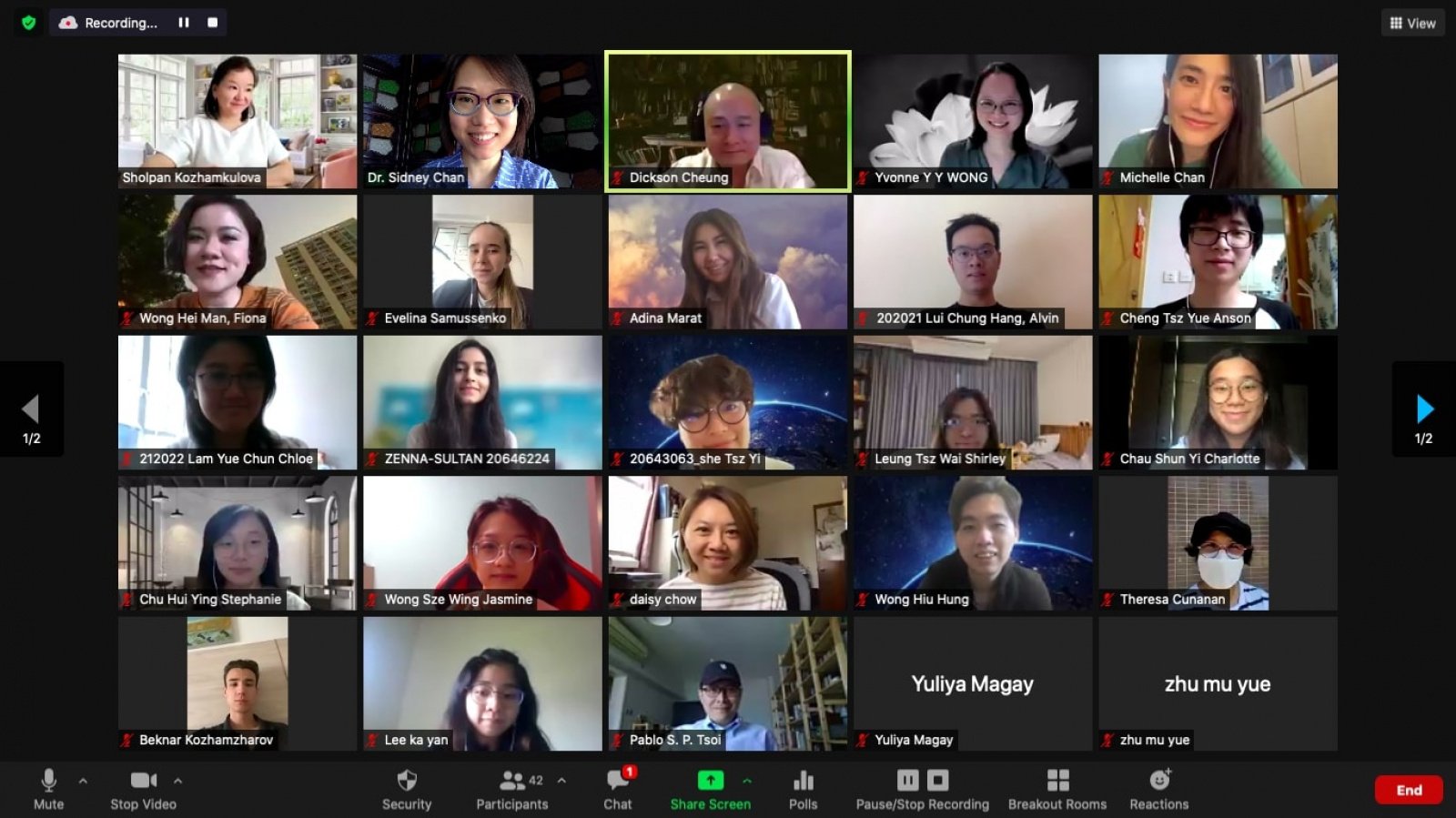 CIE Students Exchange with KIMEP University, Kazakhstan and Hong Kong Shue Yan Uniersity