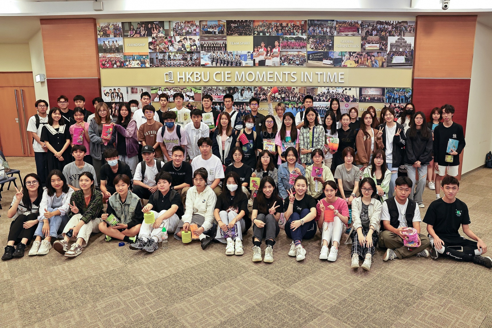 國際學院非本地生聯繫小組舉辦迎新活動，與60多位不同專修的非本地同學歡度聚會。