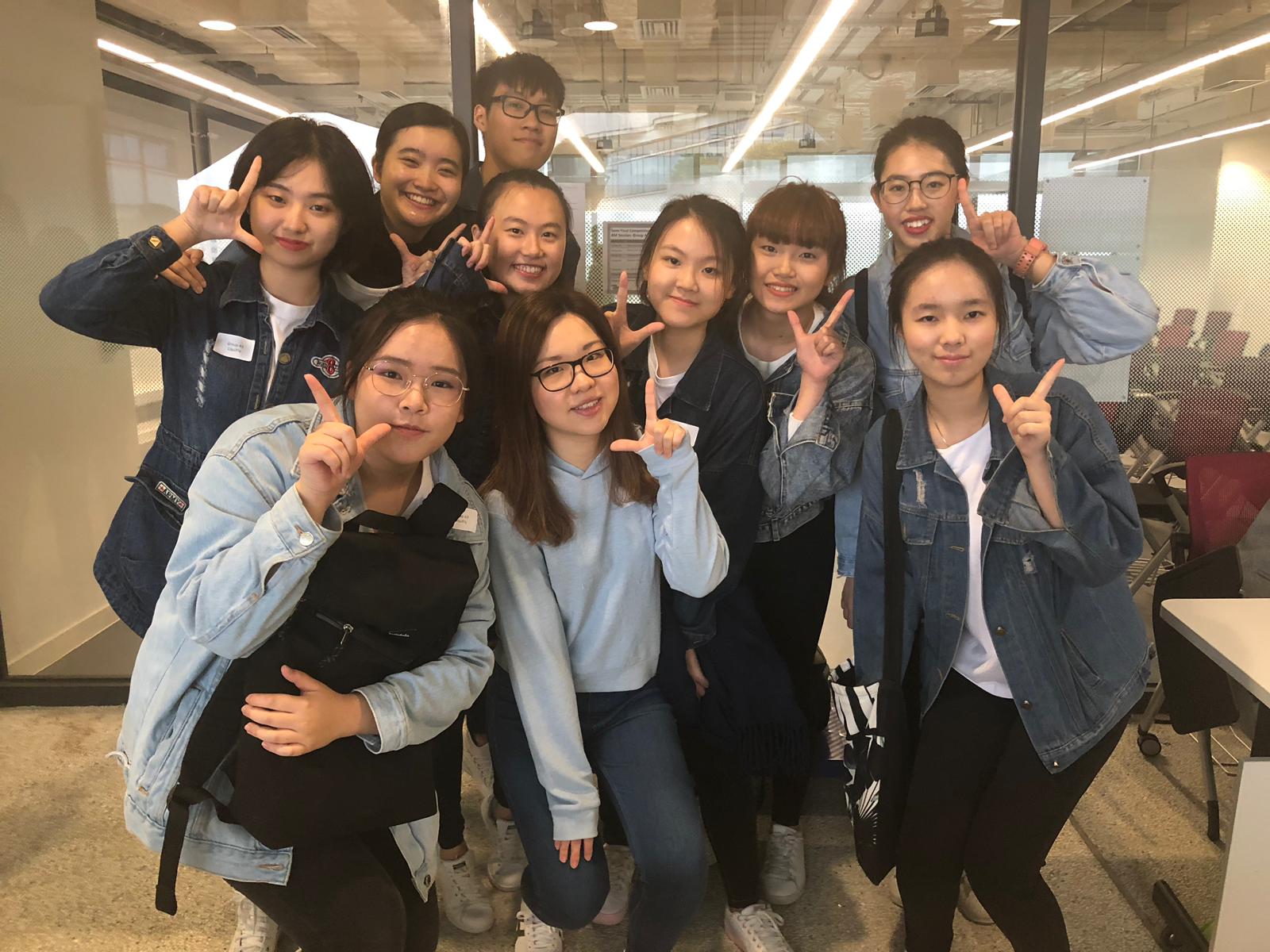 A team of 9 Associate Degree students formed ‘LiquiFly’ to promote environmentally-friendly life style.