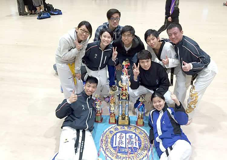 The HKBU team gains a good number of awards in the Taiwan Hung Kuang Cup Inter-collegiate Taekwondo Competition.