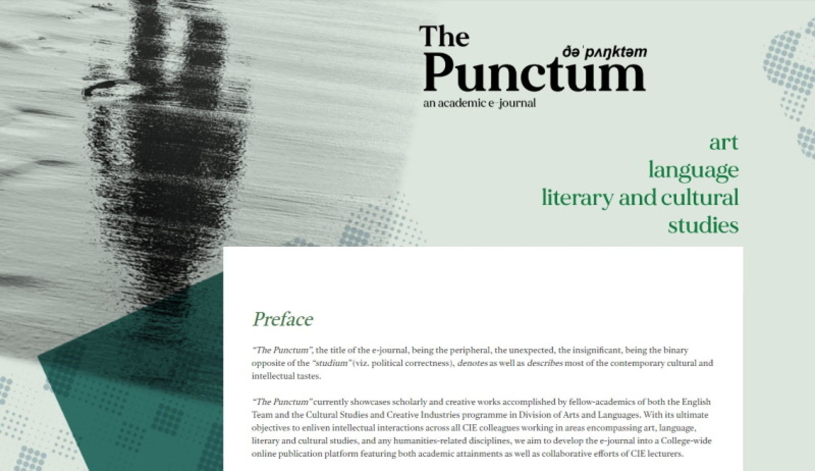 What is ‘The Punctum’ about?