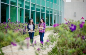 國際學院石門校園積極支持各項減碳節能活動，締造Go Green 環保校園。